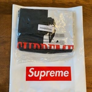 NEW Supreme Scarface Split Tee Black FW17T11 Size M Medium World Is Yours Tshirt